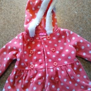 Penny M pink polkadot girls dress size 24 months